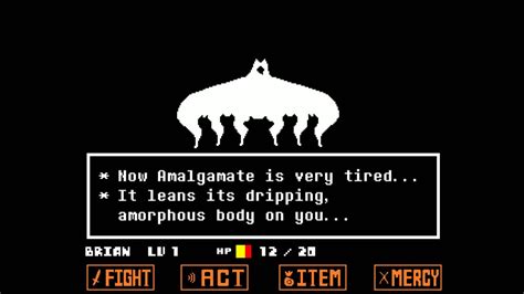 undertale endogeny|how to spare amalgamate undertale.